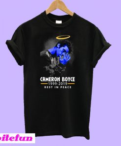 RIP Cameron Boyce Black T-shirt