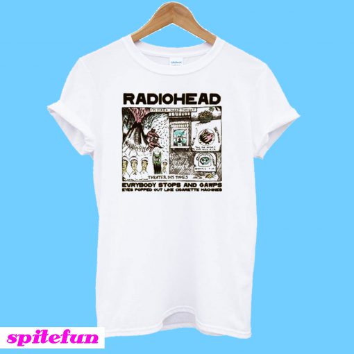 Radiohead Color In Drawing T-shirt