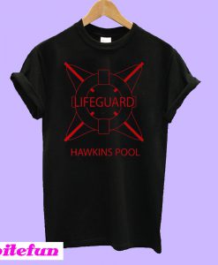 Stranger Things lifeguard Hawkins Pool T-Shirt