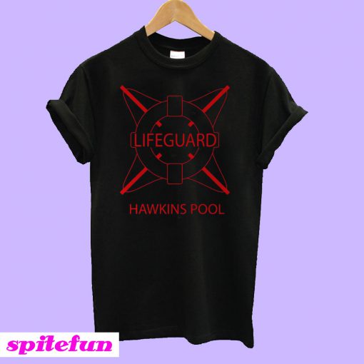 Stranger Things lifeguard Hawkins Pool T-Shirt