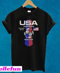 Usa France 2019 Soccer T-Shirt