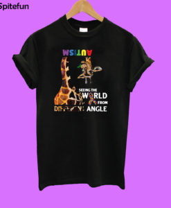 Autism seeing the world from different angle T-shirt