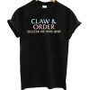 Claw And Order Seltzer Victims Unit T-Shirt