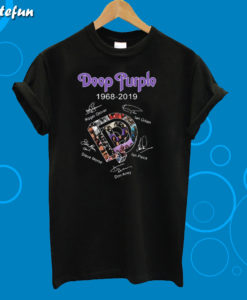 Deep Purple 1968 2019 signature T-Shirt