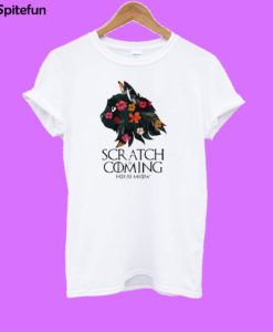 Game of Thrones scratch is coming house meow Cat Drago T-shirt