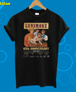 Gunsmoke 65th Anniversary 1955 – 2020 Signature T-Shirt