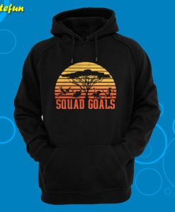 Hakuna Matata Squad Goals Sunset Hoodie