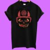 Halloween Pumpkin Firefighter Fireman Fire T-shirt