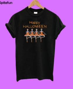 Happy Halloween Jack Skellington Ballet T-shirt