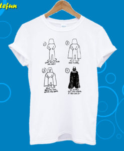 How To Draw Darth Vader T-Shirt