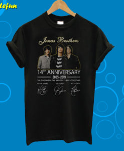 Jonas Brothers 14th Anniversary 2005 – 2019 T-Shirt