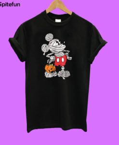 Mickey Mouse mummy Halloween T-shirt