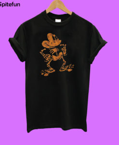 Mickey Mouse skull bone T-shirt