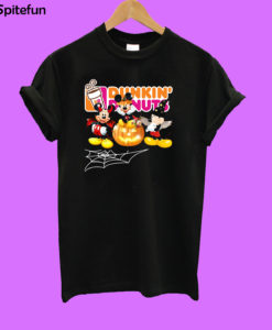 Mouse Mickey Dunkin’ Donuts Halloween T-shirt