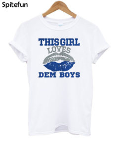 This Girl Loves Dem Boys Lip T-Shirt