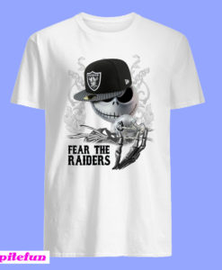 Jack Skellington fear the Oakland Raiders T-Shirt