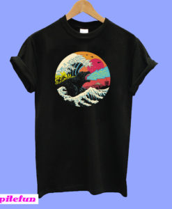 Retro Wave Kaiju T-Shirt