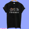Friends Halloween Michael Jason Penny T-Shirt