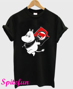 Antifa Moomin Anti Fascist T-Shirt