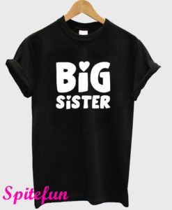 Big Sister Black T-Shirt