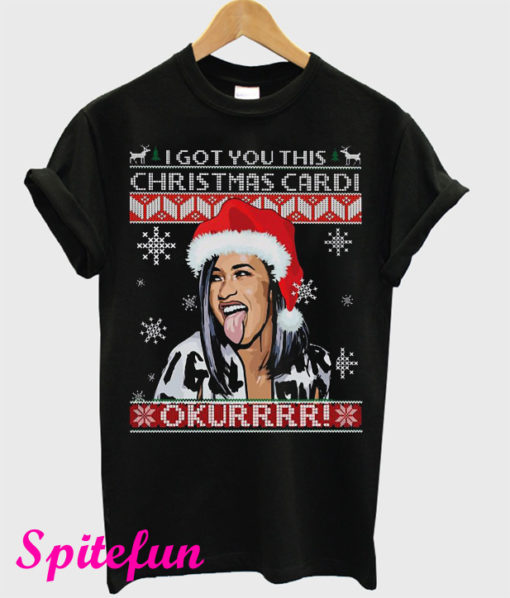 Cardi B Christmas T-Shirt