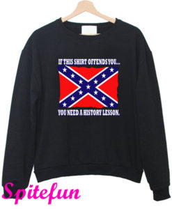 Confederate Flag Sweatshirt