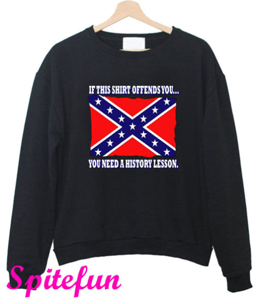 Confederate Flag Sweatshirt