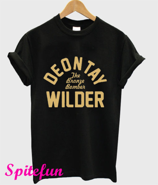 Deontay Wilder The Bronze Bomber T-Shirt