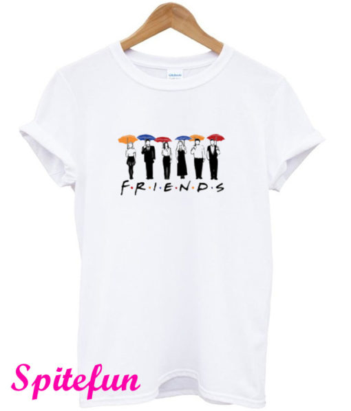 FRIENDS Intro Screen With Umbrella T-Shirt