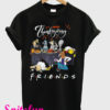 Friendsgiving Black T-Shirt