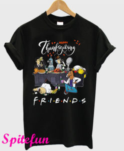 Friendsgiving Black T-Shirt