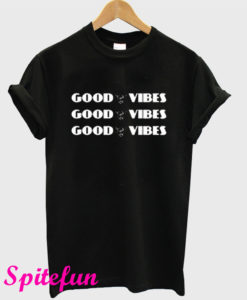 Good Vibes Black T-Shirt