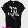 Hung Like Epstein Black T-Shirt