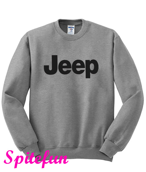 gray jeep sweatshirt