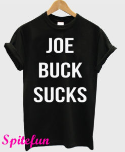Joe Buck Sucks Black T-Shirt