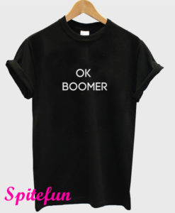 Ok Boomer Black T-Shirt