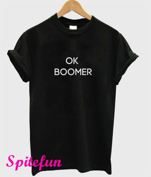 Ok Boomer Black T-Shirt