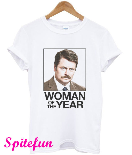 Ron Swanson Woman of the Year Parks and Recreation T-Shirt