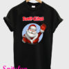 Santa Claws Black T-Shirt