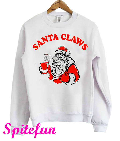 santa claws sweatshirt