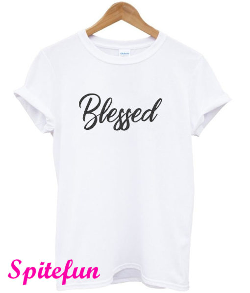 The Blessed White T-Shirt