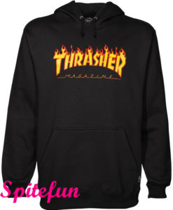 Thrasher Magazine Fire Hoodie