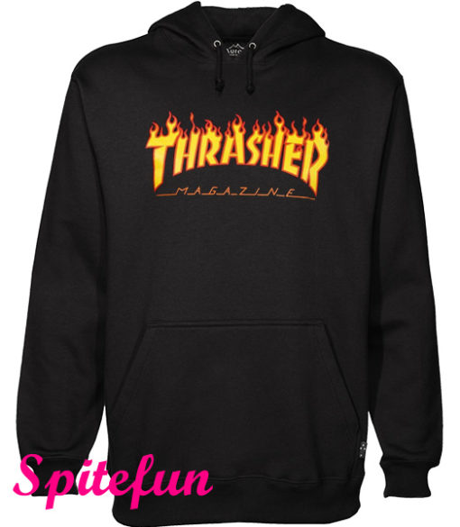 Thrasher Magazine Fire Hoodie