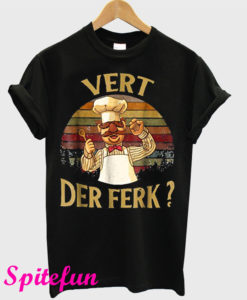 Vert Der Ferk Black T-Shirt