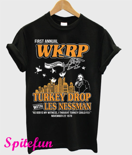 Wkrp Turkey Drop T-Shirt