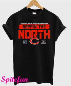 2018 NFC North Division Champions Reppin' The North T-Shirt