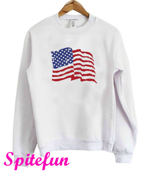 American Flag Sweatshirt