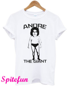 Andre The Giant Big Head Gray Heather T-Shirt