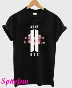 BTS Army Floral T-Shirt