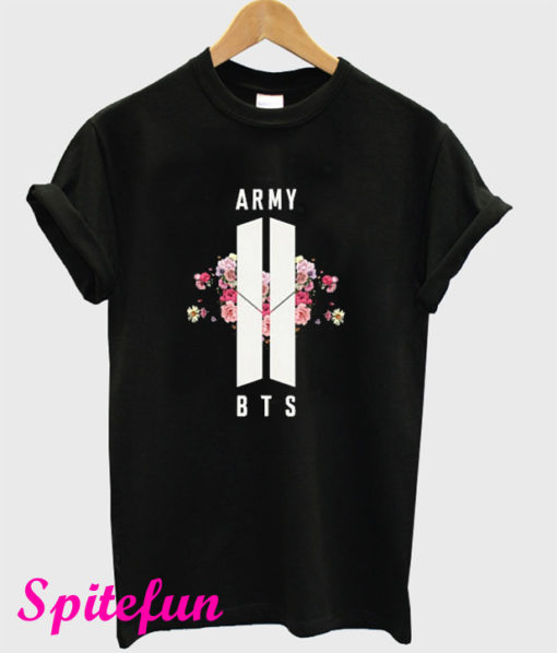 BTS Army Floral T-Shirt